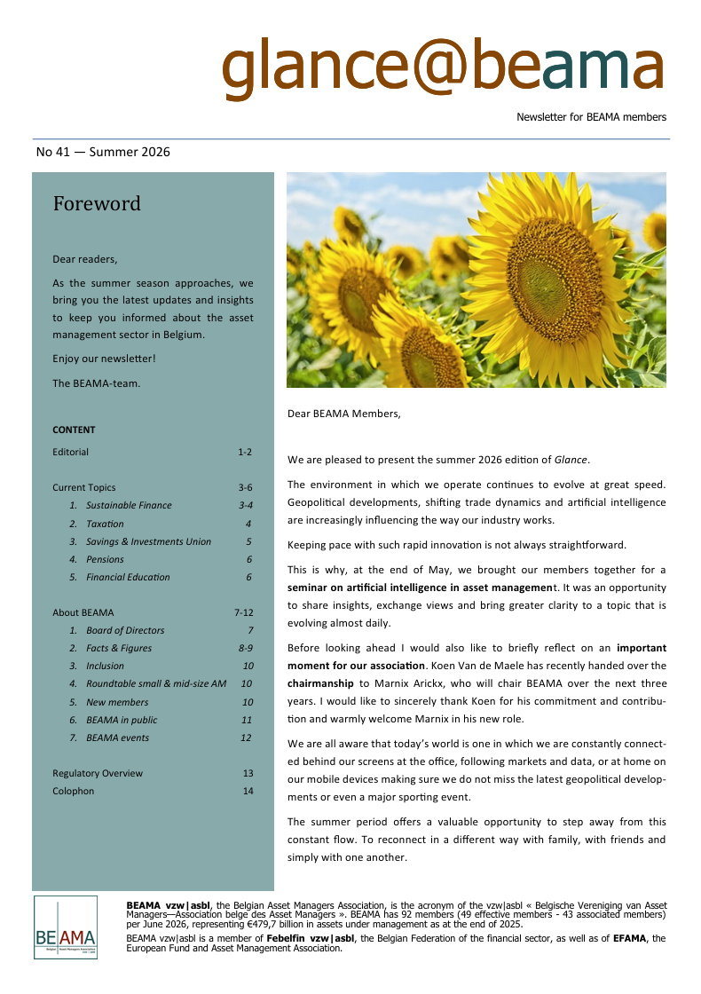 BEAMA – Belgian Asset Managers Association